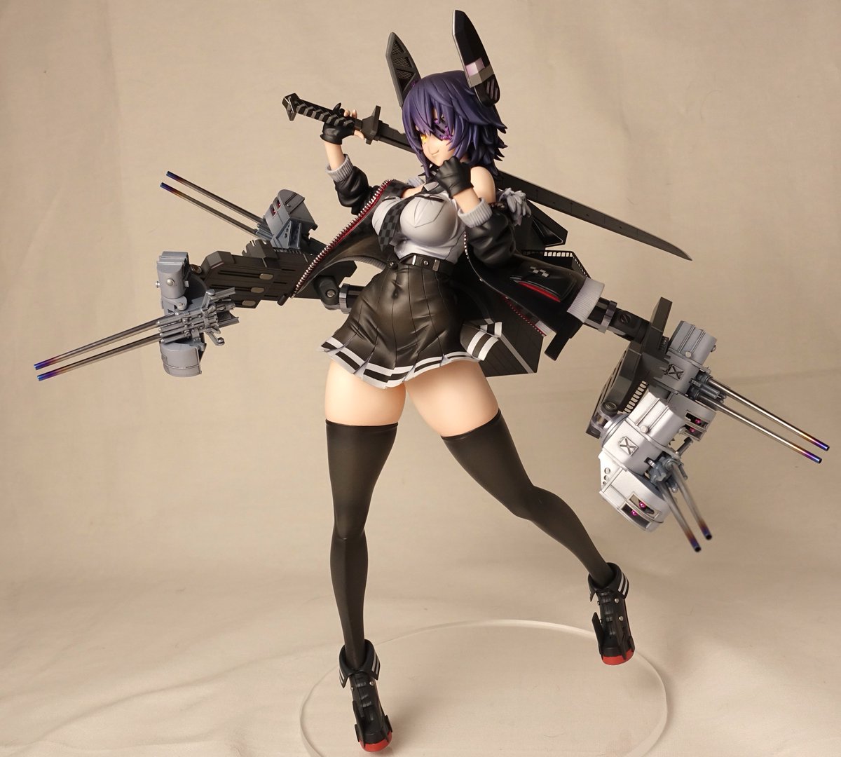 天龍ちゃん改二完成しました！2/10のワンフェスにて未塗装未組立の