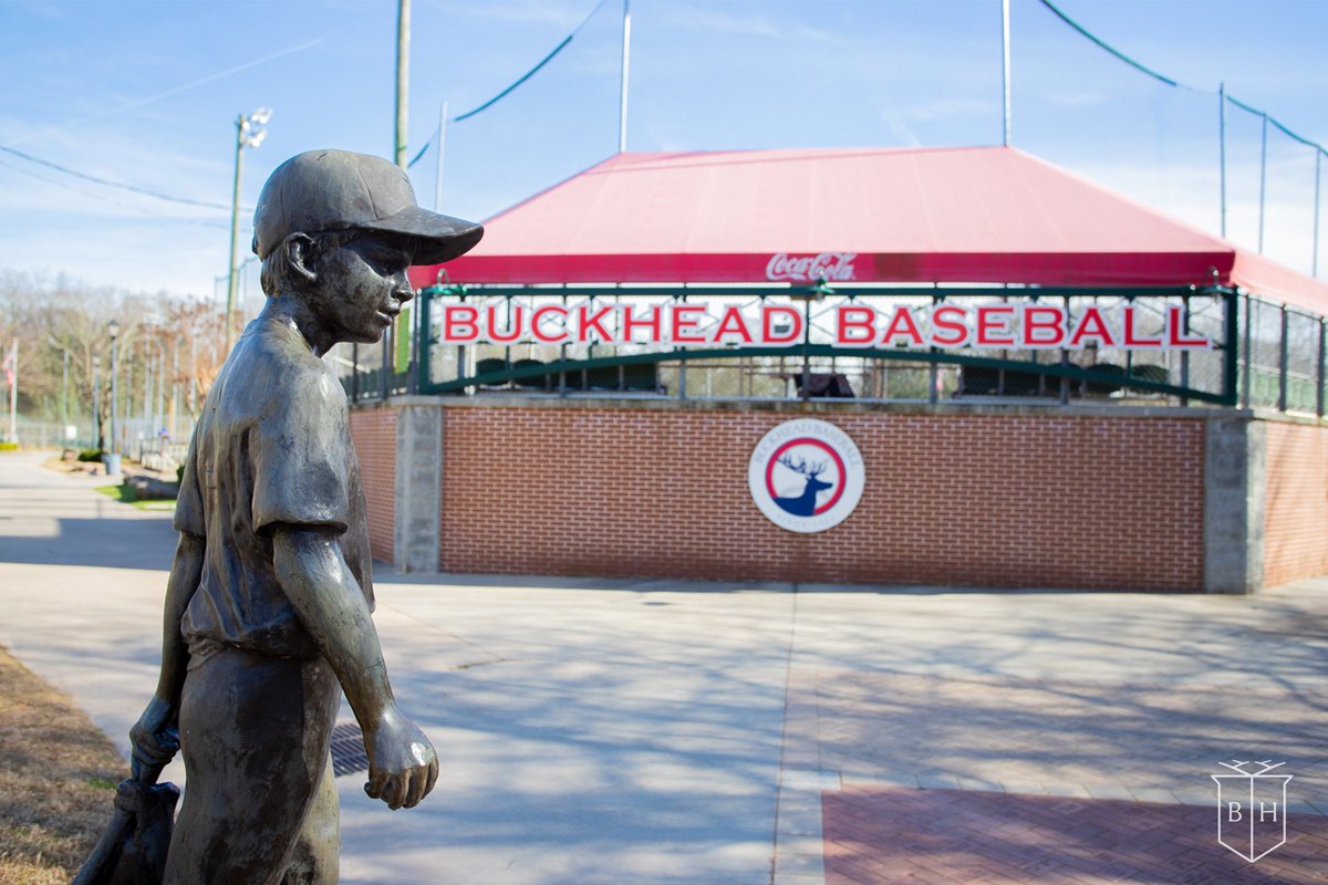 Buckhead on Twitter "Batters up! The baseball diamonds at Frankie