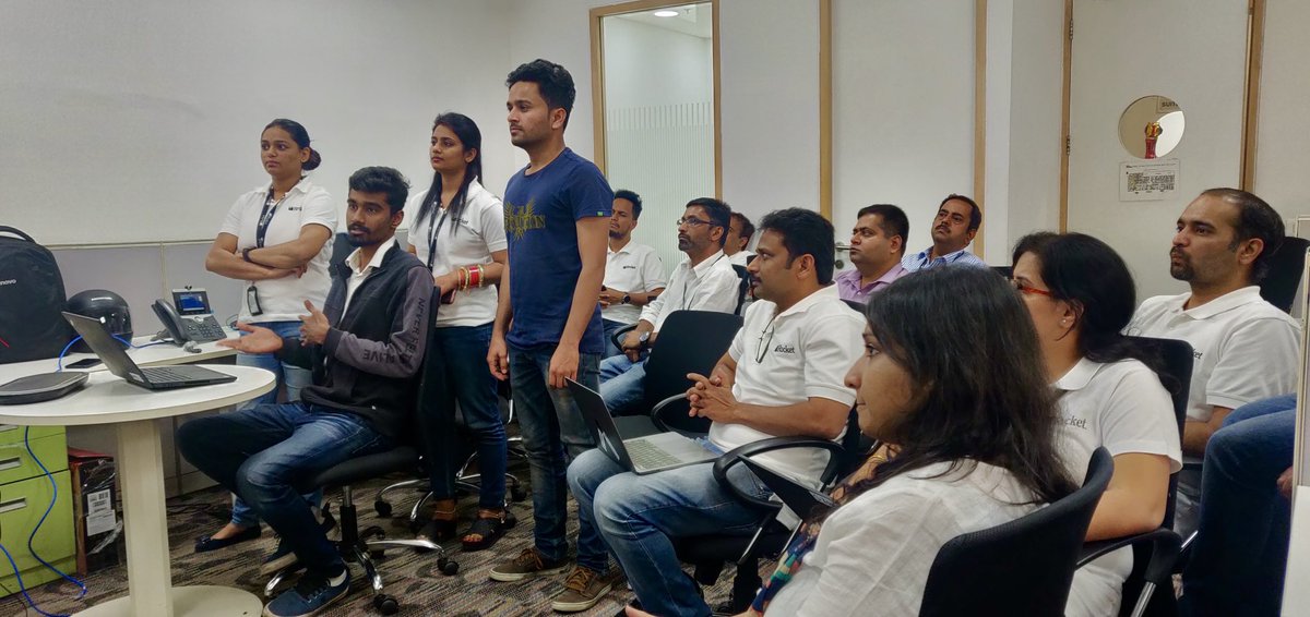 shantanughosh's tweet image. Scenes from Rocket.Build/Pune! Our newest and faster growing center made our maiden hackathon event a big success. 48 exacting and exciting hours after kick-off we have five winning teams who will fly to the USA to compete with our global best. #RocketSoftware 🚀