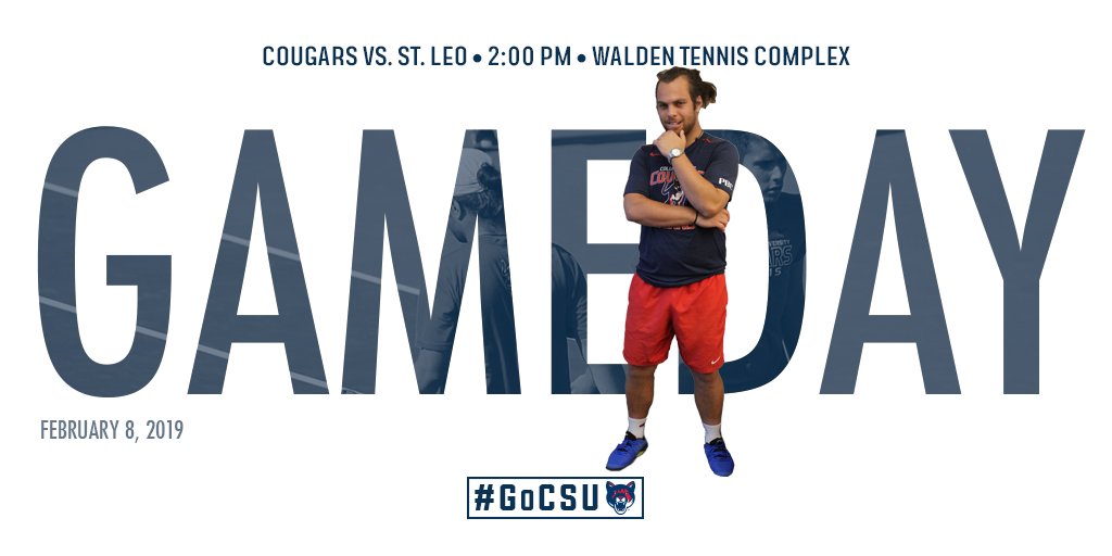 CSUCougars's tweet photo. 🥎🎾⚾ | All 👏 on deck for a huge Cougar athletics day! First @CSUCougarsSB opens their season at North Greenville. Our @CougarsTennis teams are home to take on St. Leo. Then @CSUCougarsBSB will finish things off with a doubleheader against Embry-Riddle. #GoCSU 🐾 https://t.co/yBL9EncdYZ