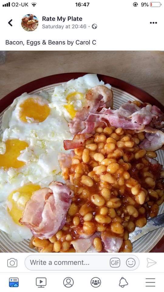 pjkatiee's tweet photo. Carol and her eggs. I haven't laughed so much in ages.
#RateMyPlate #CarolsEggs #RateYourPlate https://t.co/hp0ptQebS5
