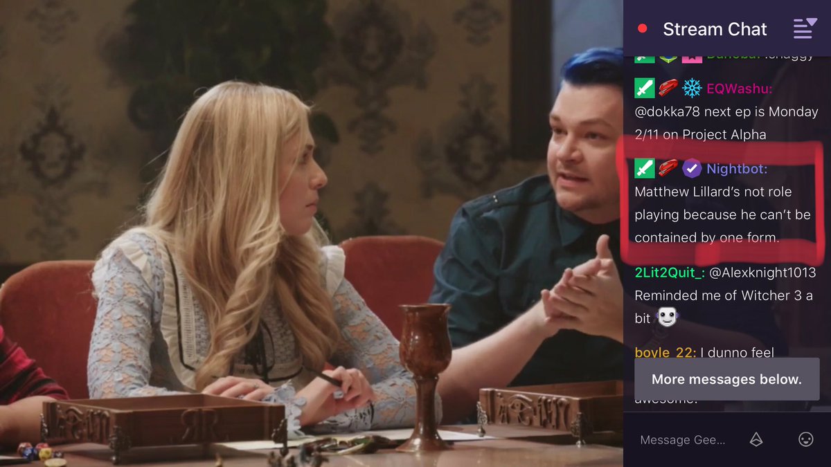 thatkidmills's tweet photo. I gotta respect @GeekandSundry for their nightbot during #RelicsandRarities with the #Shaggymemes about @MatthewLillard  because it was a subtle touch to an already phenomenal show. I can’t wait for episode 2 and the next guest https://t.co/Z8Ojwt6oot