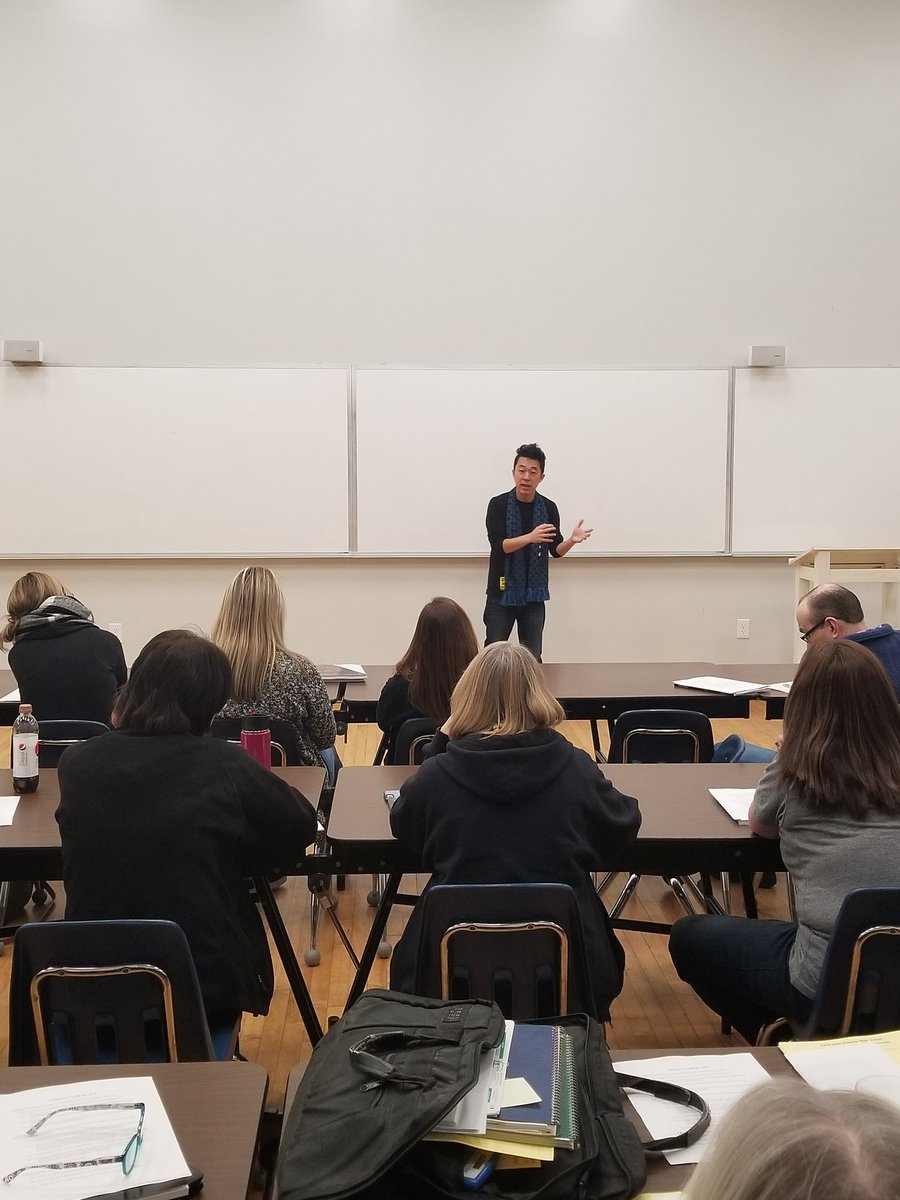 SJVHS's tweet photo. Thank you to @chrisXcho for visiting @SJVHS and spending time with our amazing faculty and sharing his SAT and ACT testing expertise! #alwayslearning #sjvfamily #sjveducation https://t.co/nFgIYMvTUR