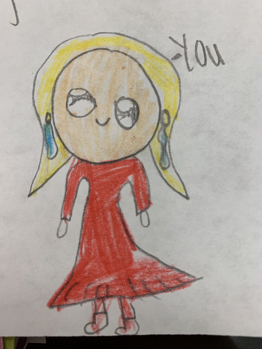 Love when students give me pictures that are spot on with the accessories!