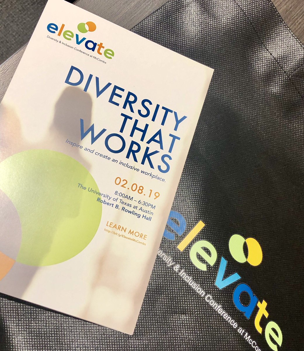 amills4's tweet photo. Beyond thrilled about today’s inaugural @UTexasMBA Elevate #DiversityThatWorks conference! Always great when The 100 is in the place! @100BMofATL @100BlackMenATX #WhyMcCombs #TripleBottomLine #PayItForward #ProudBoardMember https://t.co/nxurE3YPKU