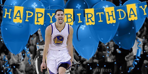 Happy Birthday Klay Thompson        