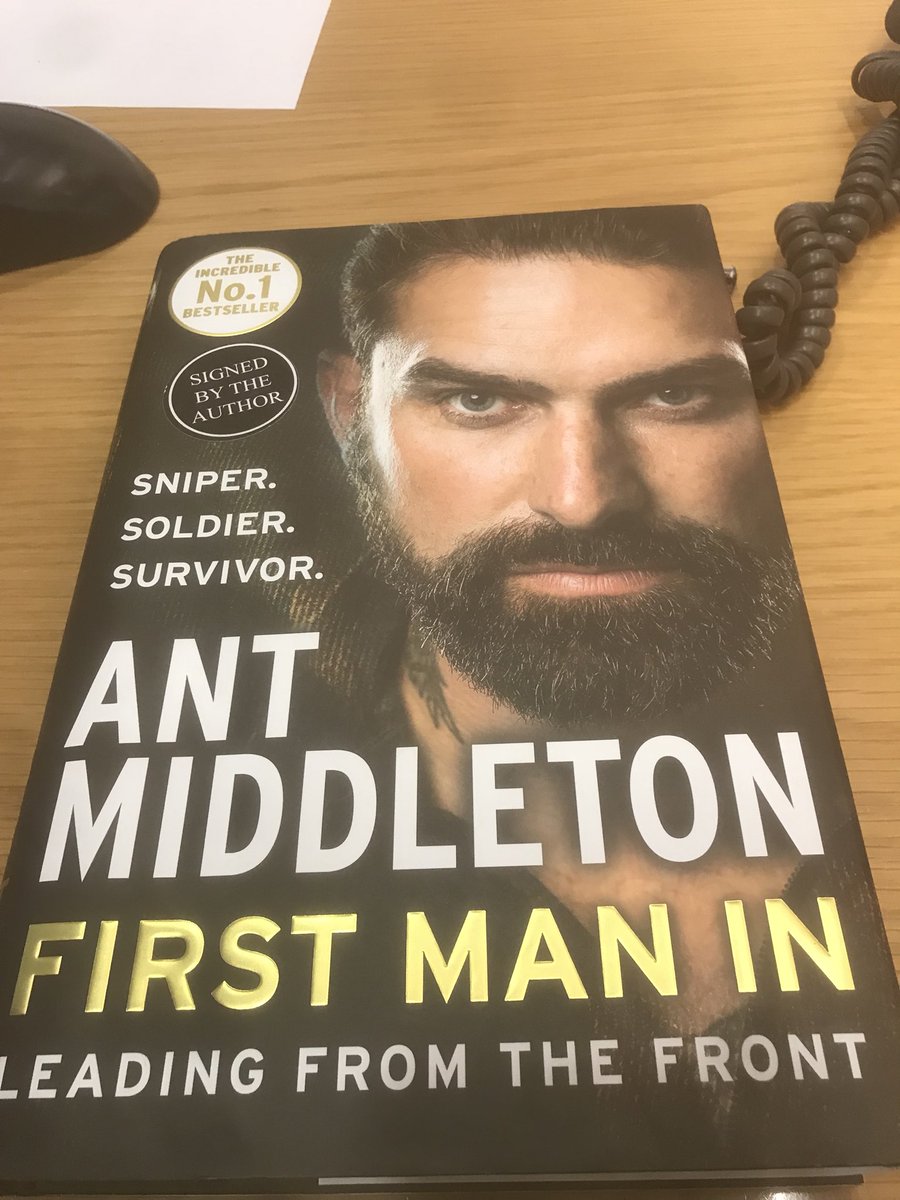 The only book I’ve ever managed to finish. <a href="/antmiddleton/">Ant Middleton</a> you my friend are an inspiration. Deserve so much credit for the work you’ve done for this country. Looking forward to your new one coming out soon. Already changed the way I’ve approached certain things. You Legend 👌🏼