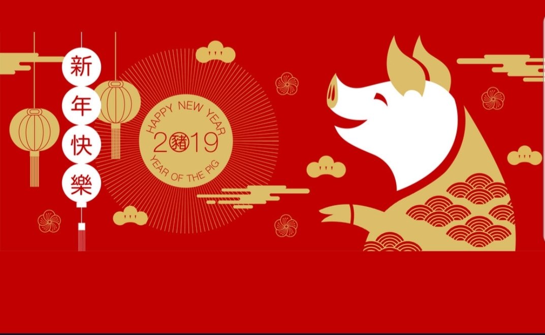 Happy New Lunar Year ! #ChineseNewYear #YearOfThePig