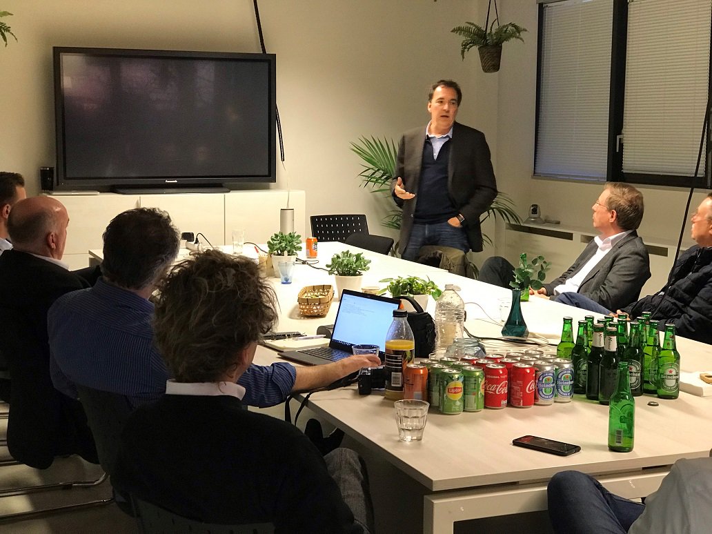 Dutch #resellers are gathering for a meet-and-greet with Dean Drako in Amsterdam to learn what Eagle Eye has in store for #2019.