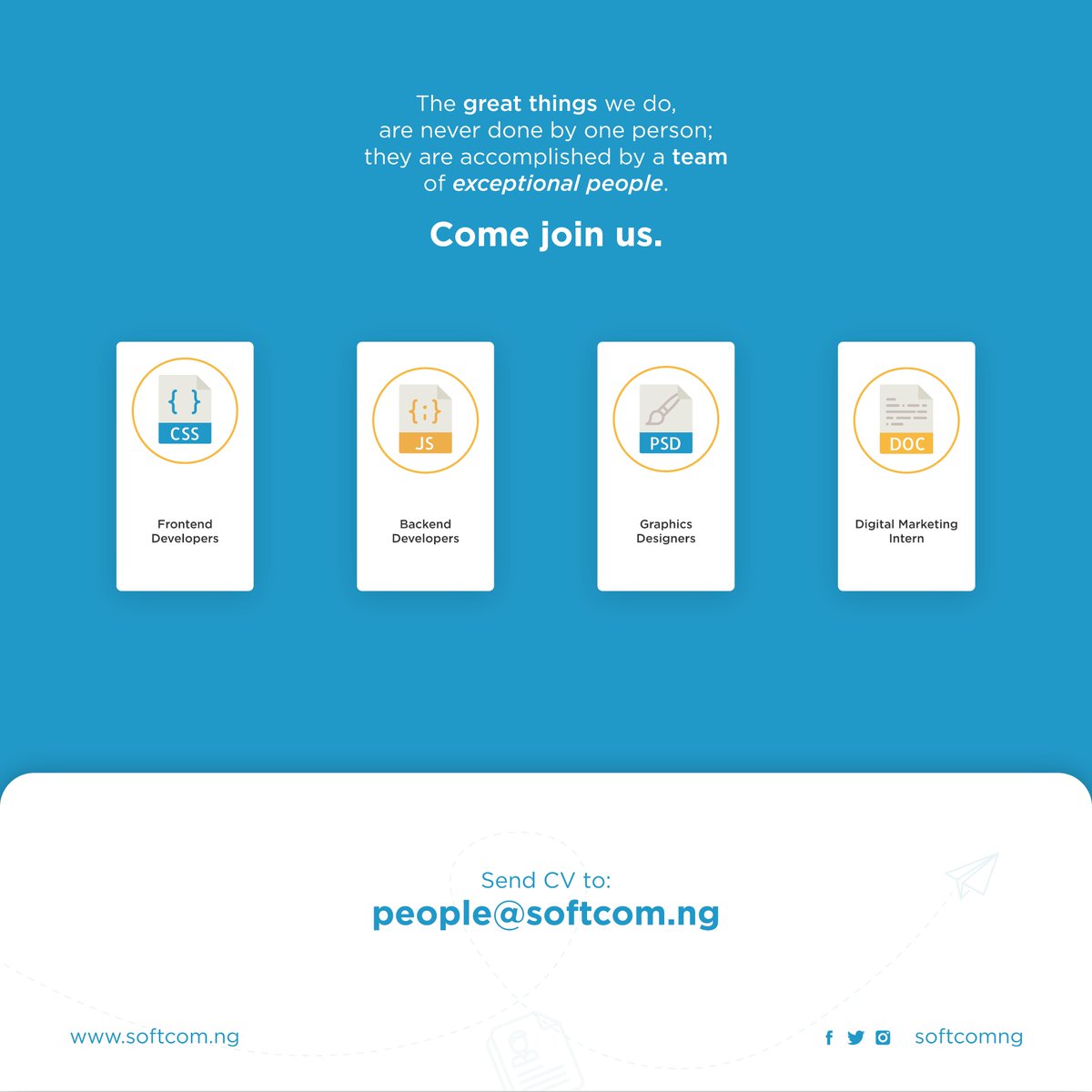 SoftcomXYZ's tweet photo. We play and make sure to have memorable experiences whilst building the most impactful technology, which improves millions of lives. If you are excited about joining an uber-awesome team, simply go to https://t.co/c8reVnGEez for more information on how to apply. https://t.co/2Rwnb9kHgT