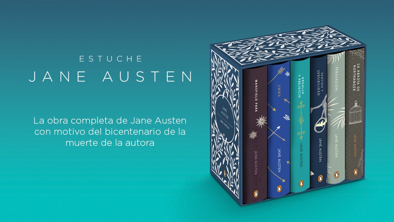 Penguin Chile on X: Penguin Clásicos lanza esta maravillosa edición en  estuche de la Obra completa de Jane Austen con motivo del bicentenario de  la muerte de la autora. ¡No se lo
