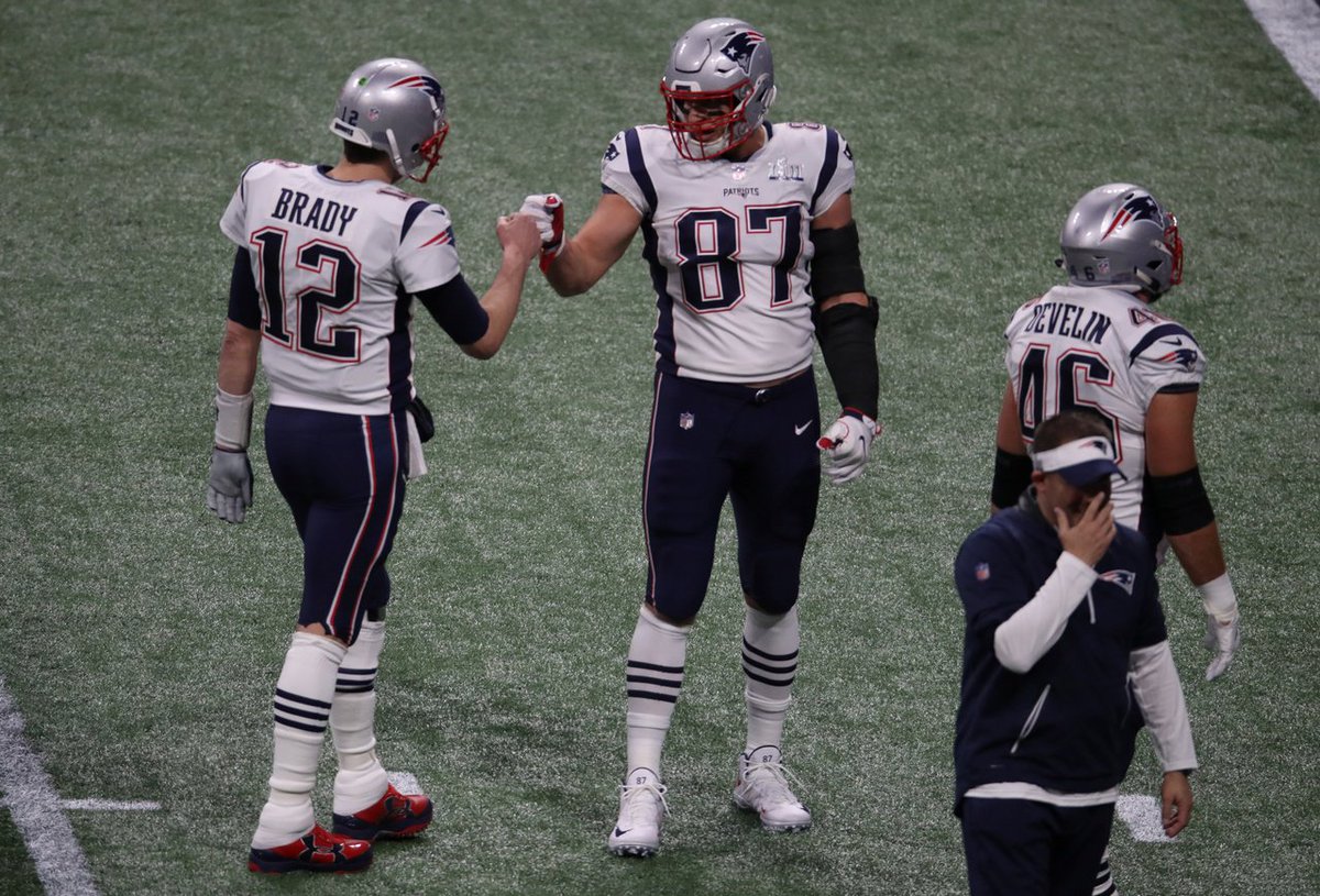 GronkNation's tweet photo. Double Trouble 😏 https://t.co/dSKSYFQSeY