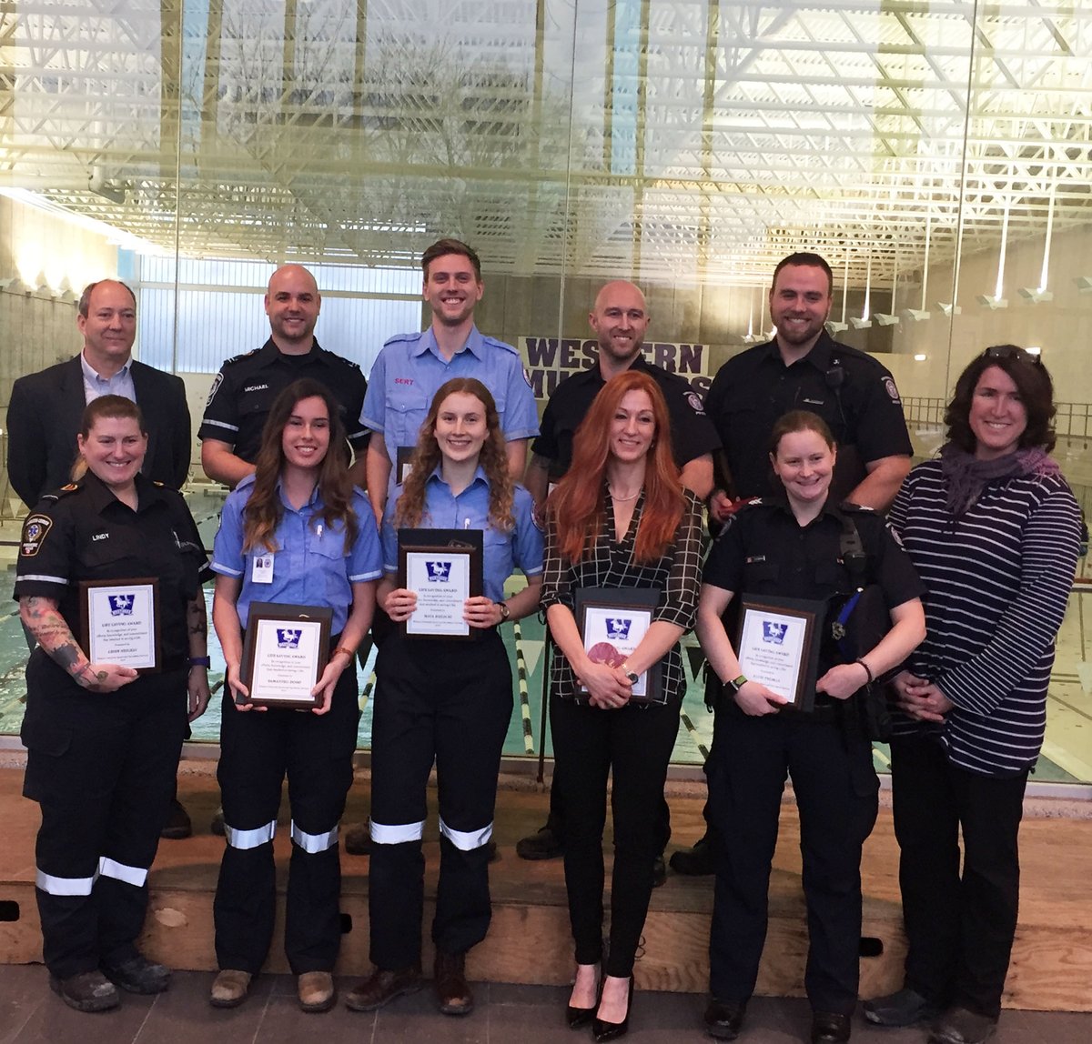 Yesterday SERT and fellow community members were recognized for their life saving efforts at a cardiac arrest this past fall. Congratulations to all responders involved. We have teamwork and cooperation to thank for this successful resuscitation.