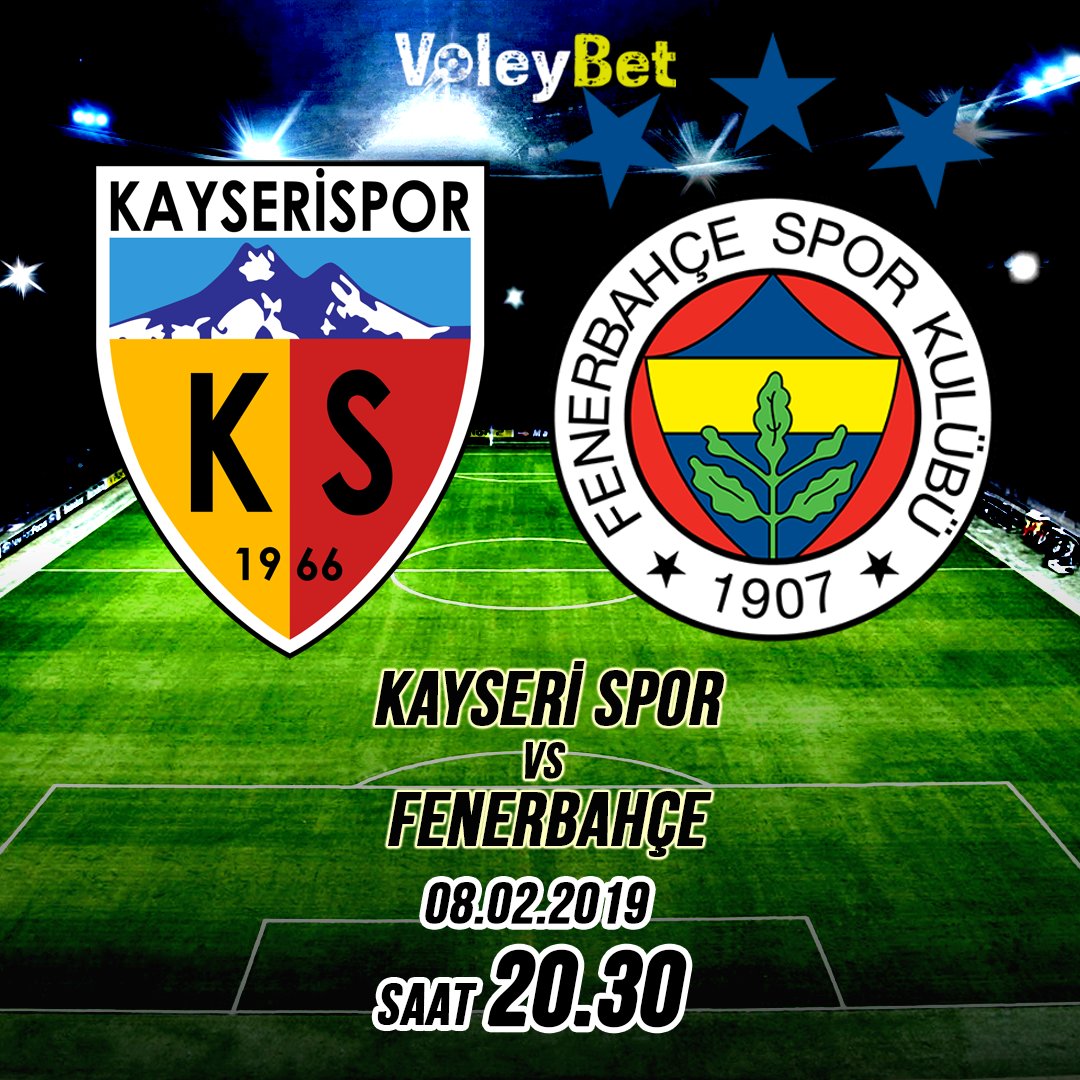 ⚽️#KayseriSpor Vs #Fenerbahçe Süperlig karşılaşma heyecanını kaçırma. En yüksek oranlar ve hızlı finansal işlemler ile bahis heyecanı voleybet.com ’de. 🖥Ayrıca voleybet.com adresinden dilediğiniz karşılaşmayı kesintisiz ve canlı izleyebilirsiniz. #bahis