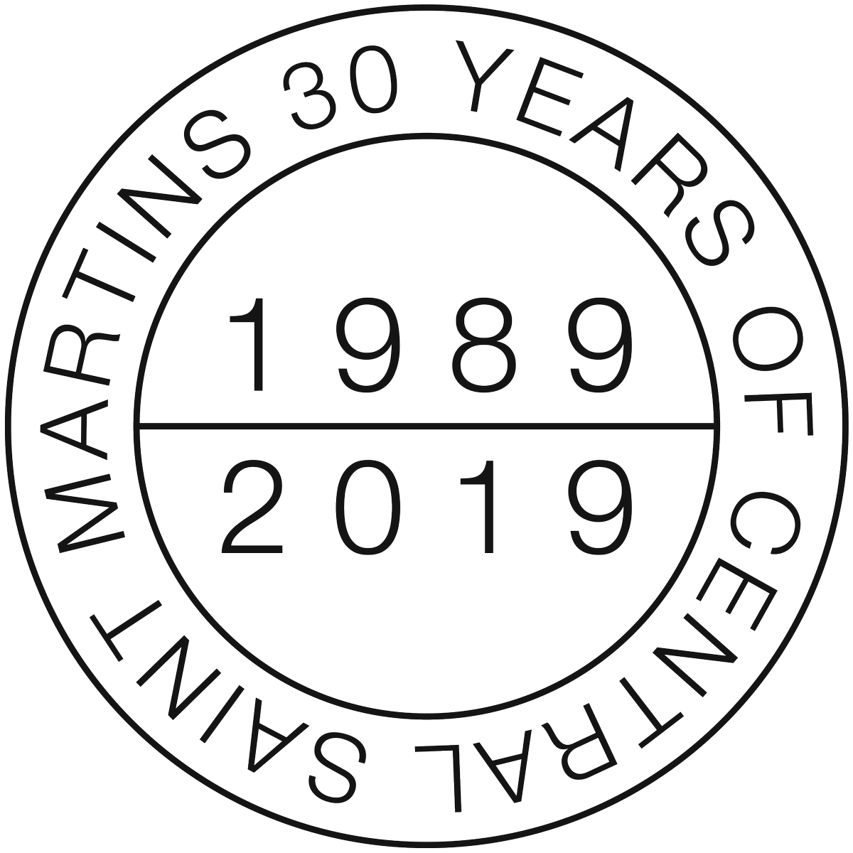 30 years ago, The Central School of Art and Design joined with St Martin's School of Art to become Central Saint Martins. The rest is history. We made a little badge to celebrate that.