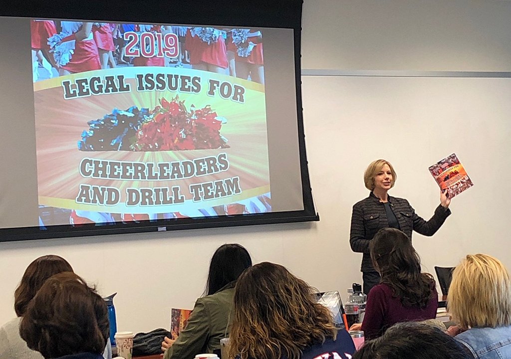 TXTitleIXAdmin1's tweet photo. Legal Issues for Cheerleader and Drill Team Sponsors today in Plano! Catch Holly @hollywardell next week in Cy-Fair, back in Plano, and then Ft. Worth. #txed #txcheer #txdrillteam https://t.co/ybqg093LTs https://t.co/RfeVtXyOAR