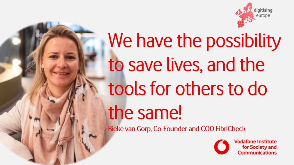 Vodafone Institute (@vf_institute) on Twitter photo #Innovation #madeinEurope: Bieke Van Gorp, COO of FibriCheck and a speaker at the #digitisingEU summit, argues that current regulations and policies need to catch up with the needs of the growing health tech sector <a href="/FibriCheck/">FibriCheck</a> <a href="/biekevangorp/">Bieke Van Gorp</a> buff.ly/2BrOSWh #Innovation #madeinEurope: Bieke Van Gorp, COO of FibriCheck and a speaker at the #digitisingEU summit, argues that current regulations and policies need to catch up with the needs of the growing health tech sector <a href="/FibriCheck/">FibriCheck</a> <a href="/biekevangorp/">Bieke Van Gorp</a> buff.ly/2BrOSWh