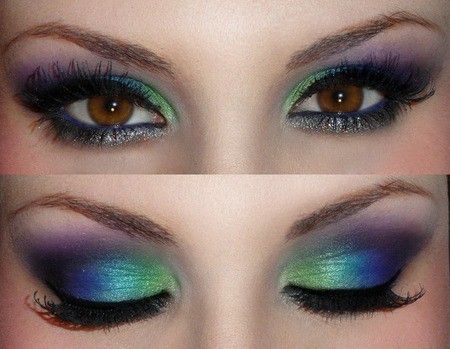 Peacock makeup online