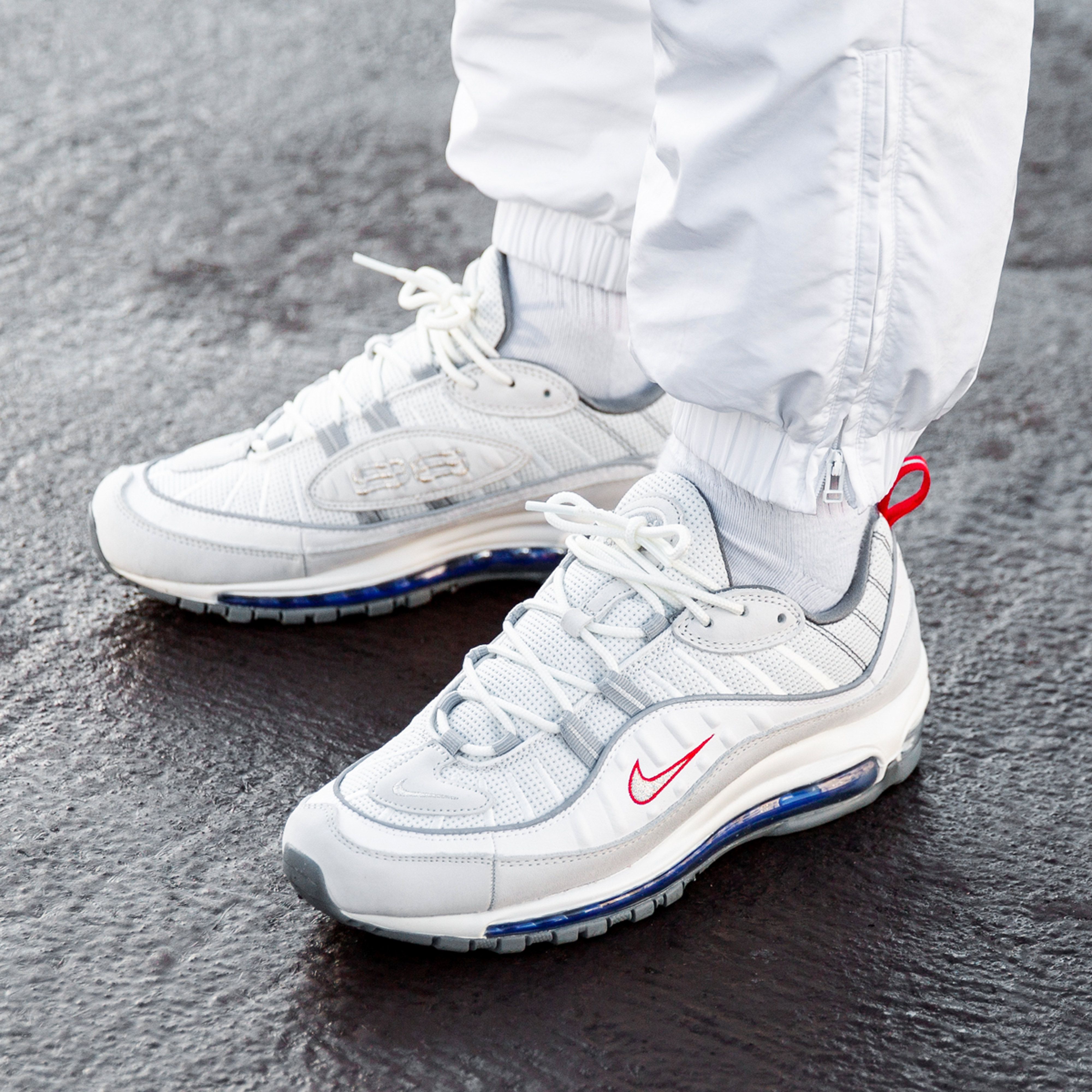 Air max 98 summit white metallic silver sales