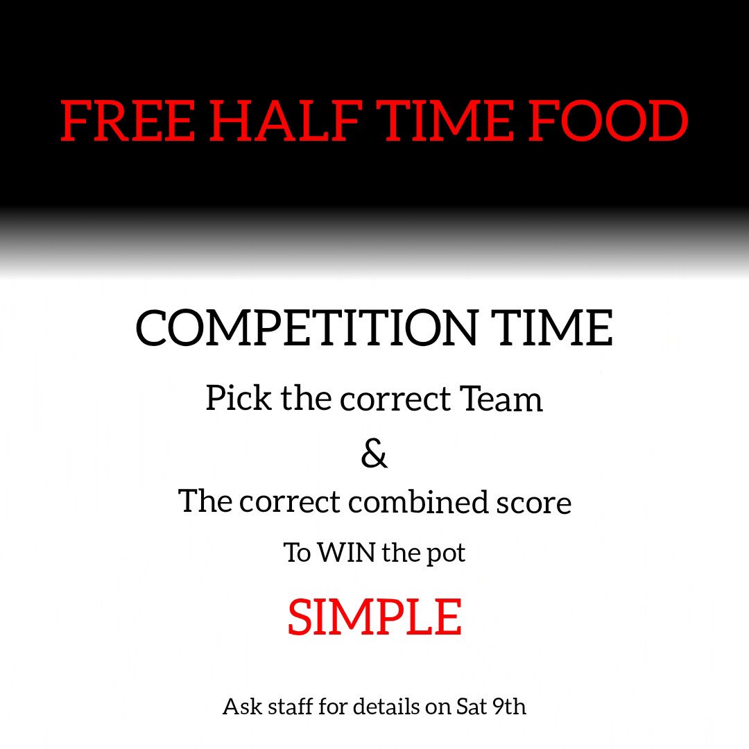 There is even MORE reasons why to join us at THE CROSS INN for the WALES rugby match tomorrow.

FREE HALF TIME FOOD

PLUS A COMPETITION

So why not join us tomorrow for all the action!

#thecrossinn #wales