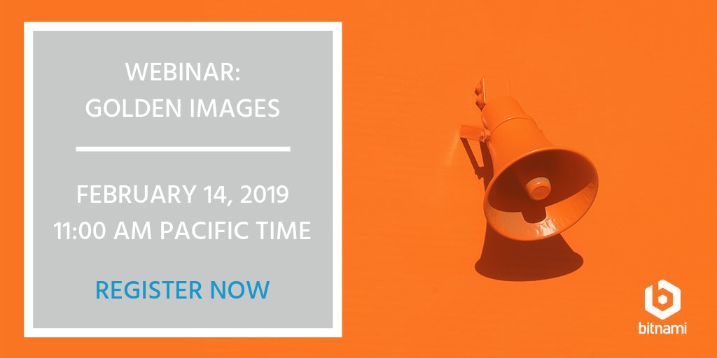 bitnami's tweet photo. Want to understand the most critical parts of your software supply chain? Join this webinar on February 14th at 11am PT to learn how self-service as a tool can help! https://t.co/dIii8bjMVl #Bitnami #GoldenImage #MultiCloud #Cloud #Security #DevOps #Security #Applications https://t.co/U6Sd1hUgTo