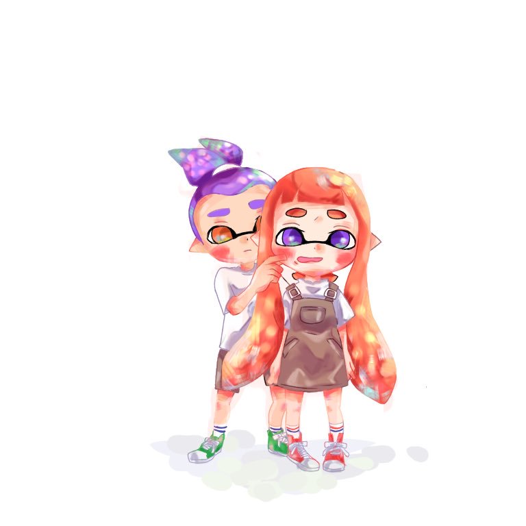 Twitter 上的 あおりんご ぷに スプラトゥーン スプラトゥーンイラスト スプラトゥーンボーイ T Co Zoizz1facr Twitter