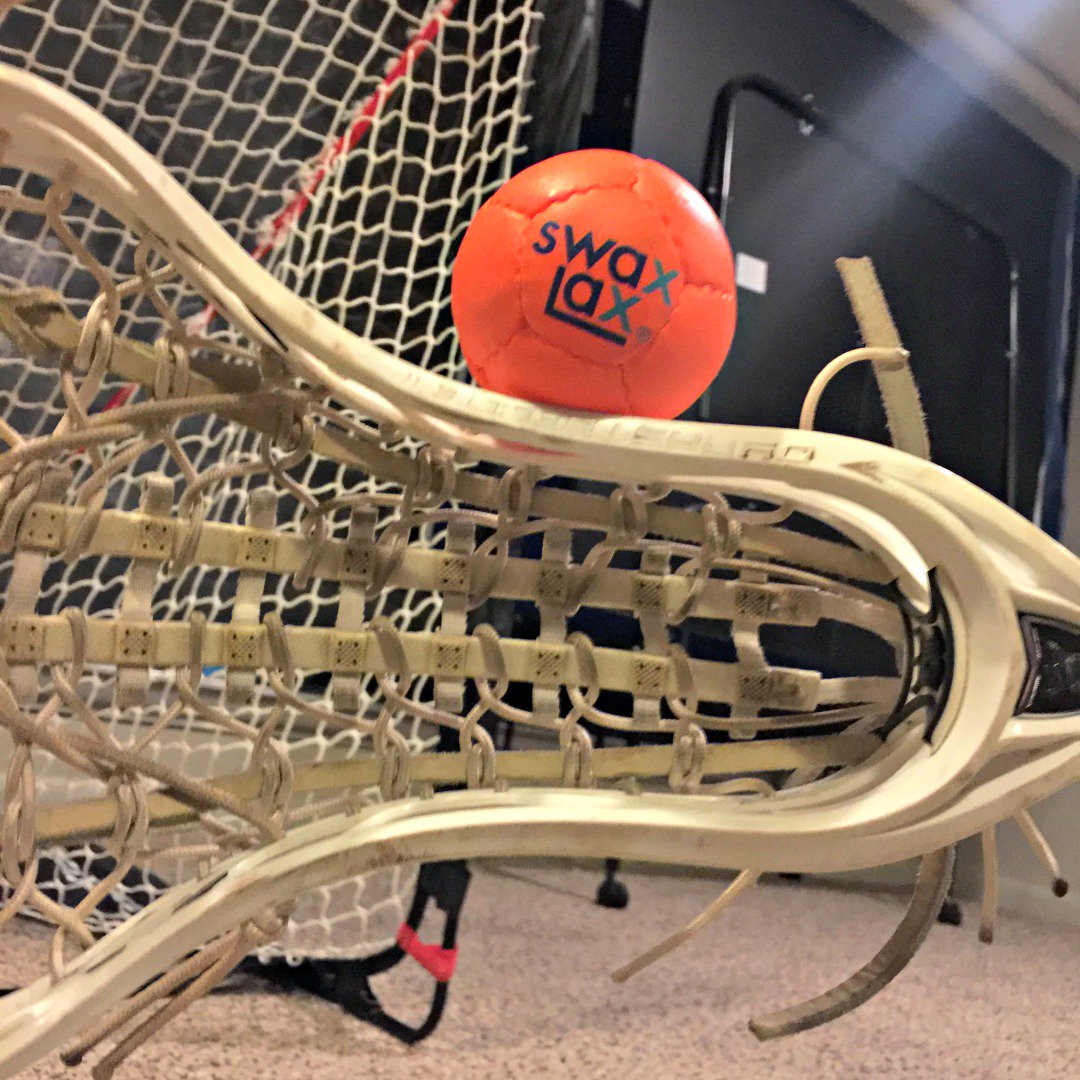 SwaxLaxBall's tweet photo. Stickwork in the basement? Absolutely. Same size, same weight. No bounce. No roll. Less worry. More confidence. #swaxlax #noexcusenottotrain #lacrossecoach #trainforthegame #stickwork #companyofcoaches https://t.co/RT7tLLpjIZ