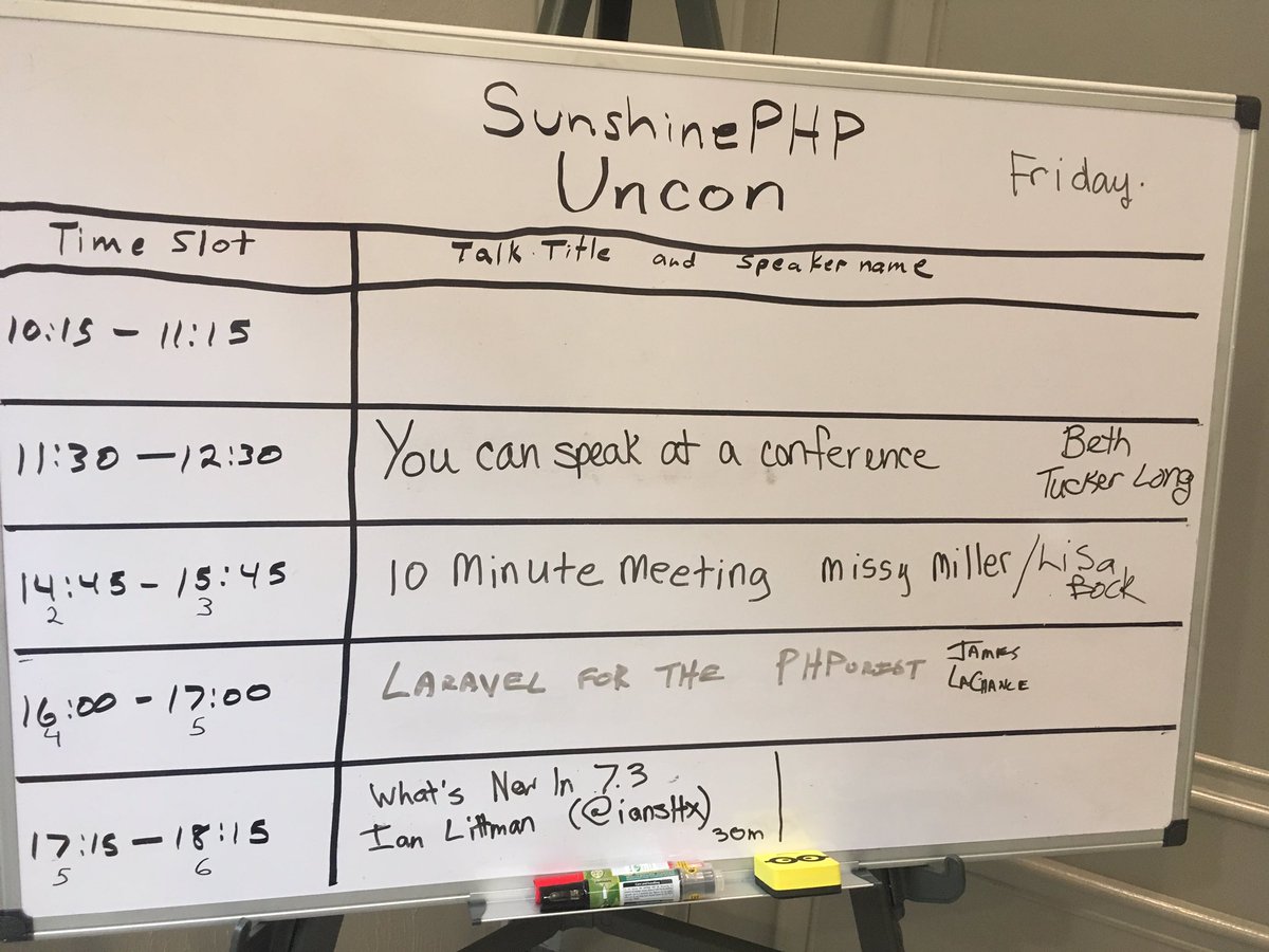 mgkimsal's tweet image. #SunPHP19  I dub thee “SunCon”