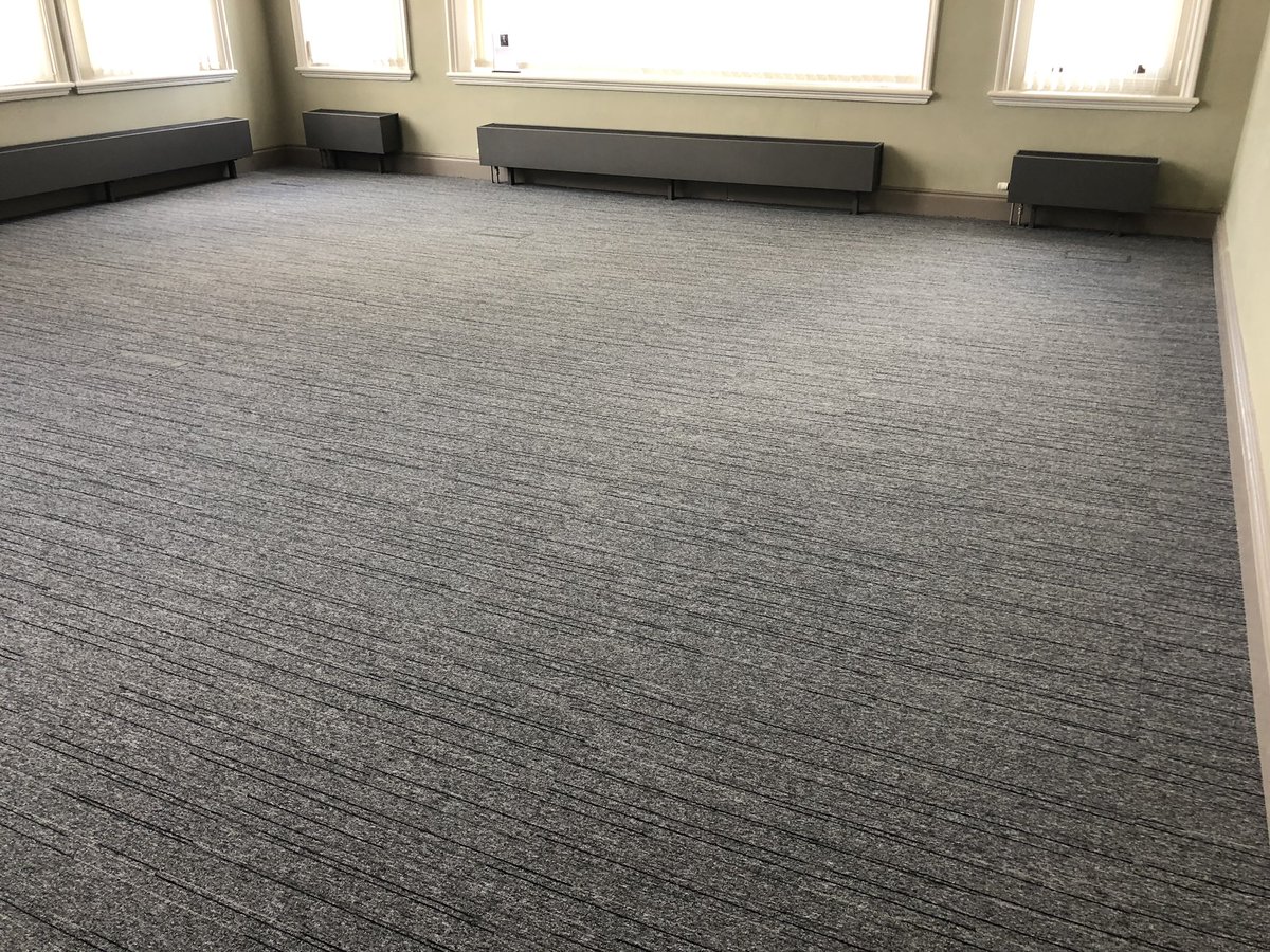 M2Flooring's tweet image. Carpet tile install in Ebbw Vale