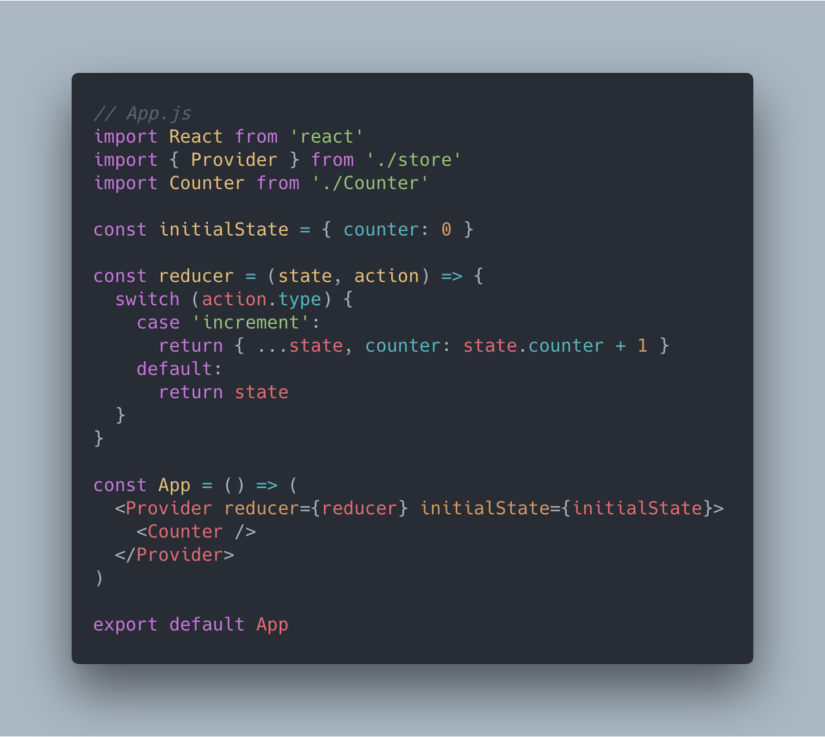 MasterReact's tweet image. Avec les hooks et les contextes, il n’a jamais été aussi facile de créer un Redux minimaliste et élégant en React 😀 codesandbox.io/s/8p3j5vp0