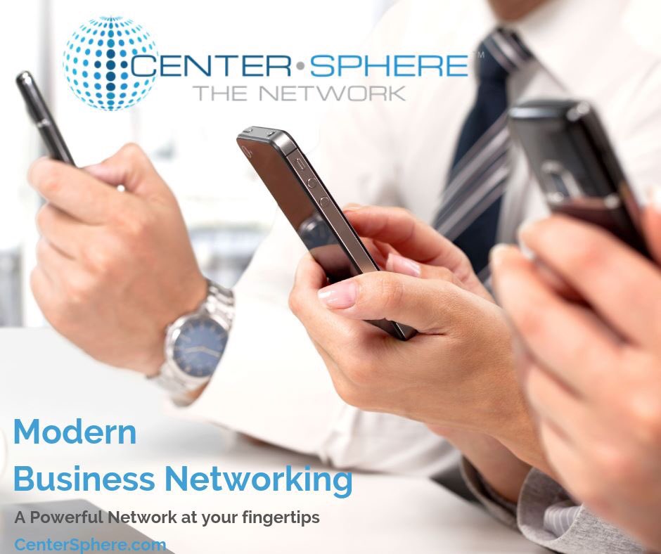 CenterSphere's tweet photo. Members of the Center Sphere Network have mobile access to every Member, all over the Country, as well as the ability to share referrals, send messages, set up meetings & access the Calendar of Events. You've never been more connected.
#CenterSphere #ModernBusinessNetworking https://t.co/RMeDaFseQT