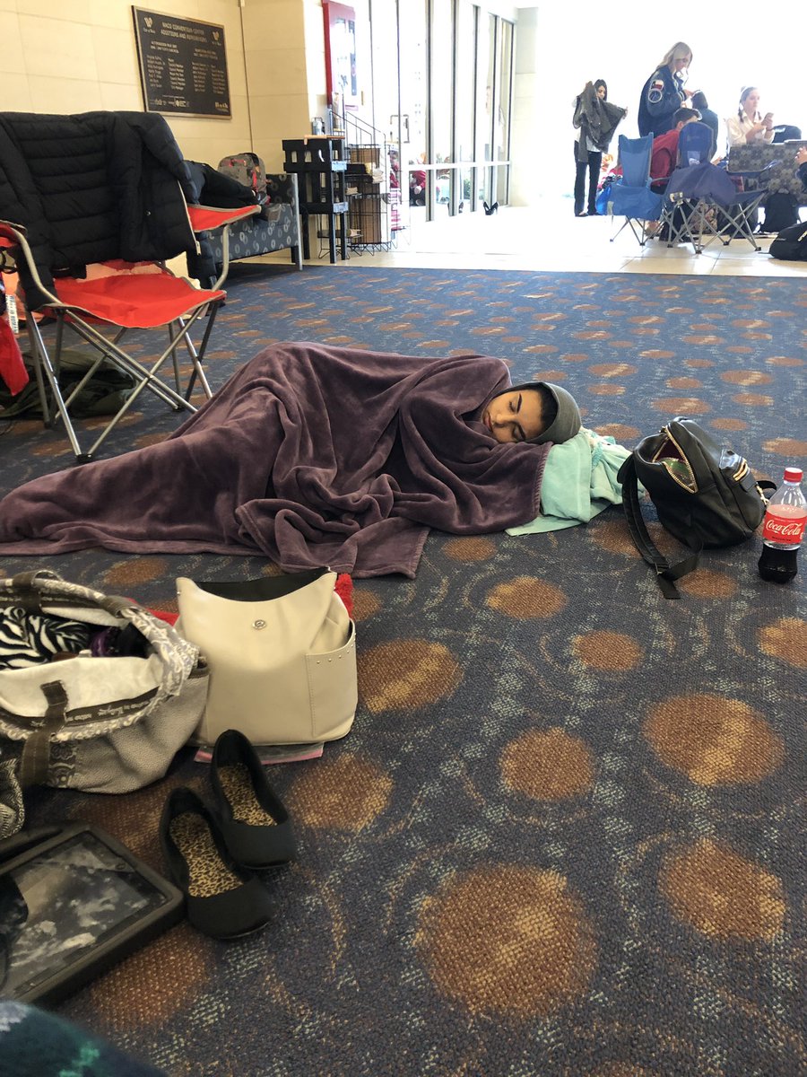 Can you tell <a href="/libertyhsfccla/">Liberty High School FCCLA</a> started their day at 4am? <a href="/texasfccla/">Texas FCCLA</a> Region III Competitive Events are underway in Waco. Our first team goes at 12:40- wish your #libertyredhawks luck! #FISDCTE #LibertyCTE #fccla #ctso