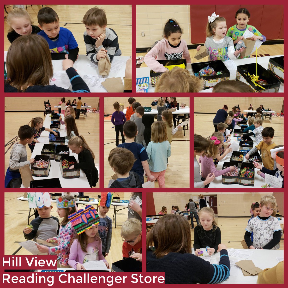 SylvaniaSchools's tweet image. As a reading incentive, the @Hill_View_Hawks Parent Club runs the Reading Challenger Store. Students record their reading each month and use their hours as store "dollars." Great job, students! Thank you, parent volunteers! #ReadingIsEssential #InvolvedParents #SylvaniaWorks