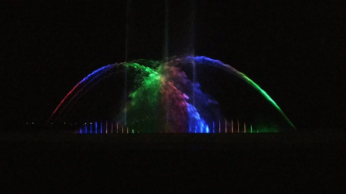MC_Sircilla's tweet photo. Launching of Musical fountain by Hon'ble Sri K.T.Rama Rao Garu.. Sircilla Municipality... https://t.co/sSoiU7L6Tb