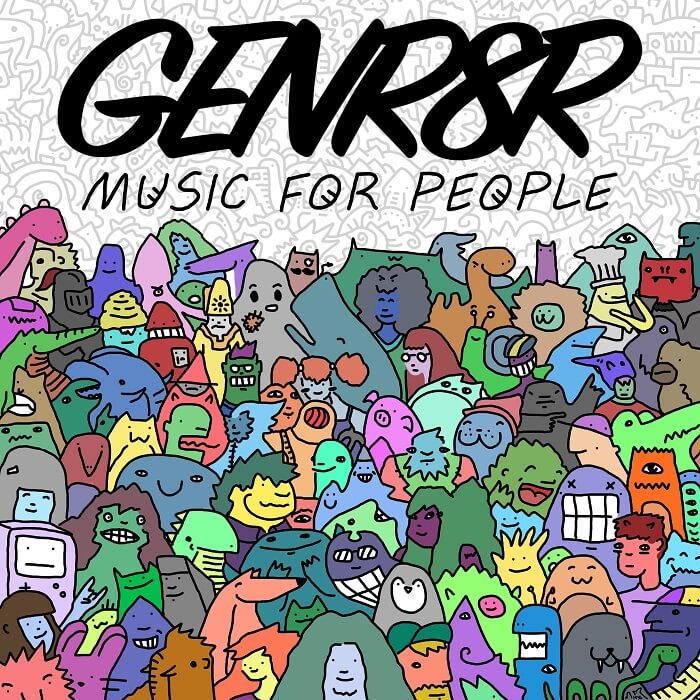 arglemusic's tweet photo. We haven't been able to stop listening to the bangaz on @GENR8R_band's debut album, "Music For People"- definitely go check these guys out. 
It is music, and it is for people. 🧡💛🧡👑 https://t.co/UVCAqyQSno