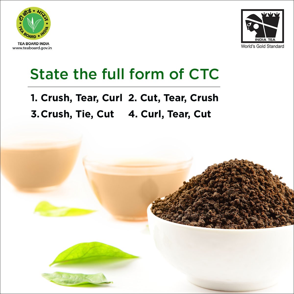 Tea Board India on Twitter "You may like to please participate in the