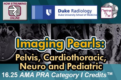 Learn many useful #PelvicImaging tips from Duke Radiology's Imaging Pearls.  Several hours of Prostate, Cervical and Endometrial Cancer analysis in lectures and cases, plus much more!  bit.ly/2J0aLRz