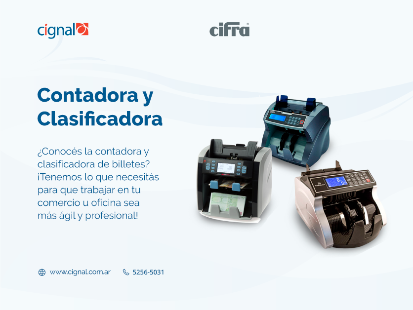 Cignal_it's tweet image. ¡Tenemos lo que necesitás para que trabajar en tu comercio u oficina sea más ágil y profesional!

Visitá nuestra web y conocé más de nuestros productos y servicios: 

cignal.com.ar 

Tel. 011 5256-5031 | ventas@cignal.com.ar