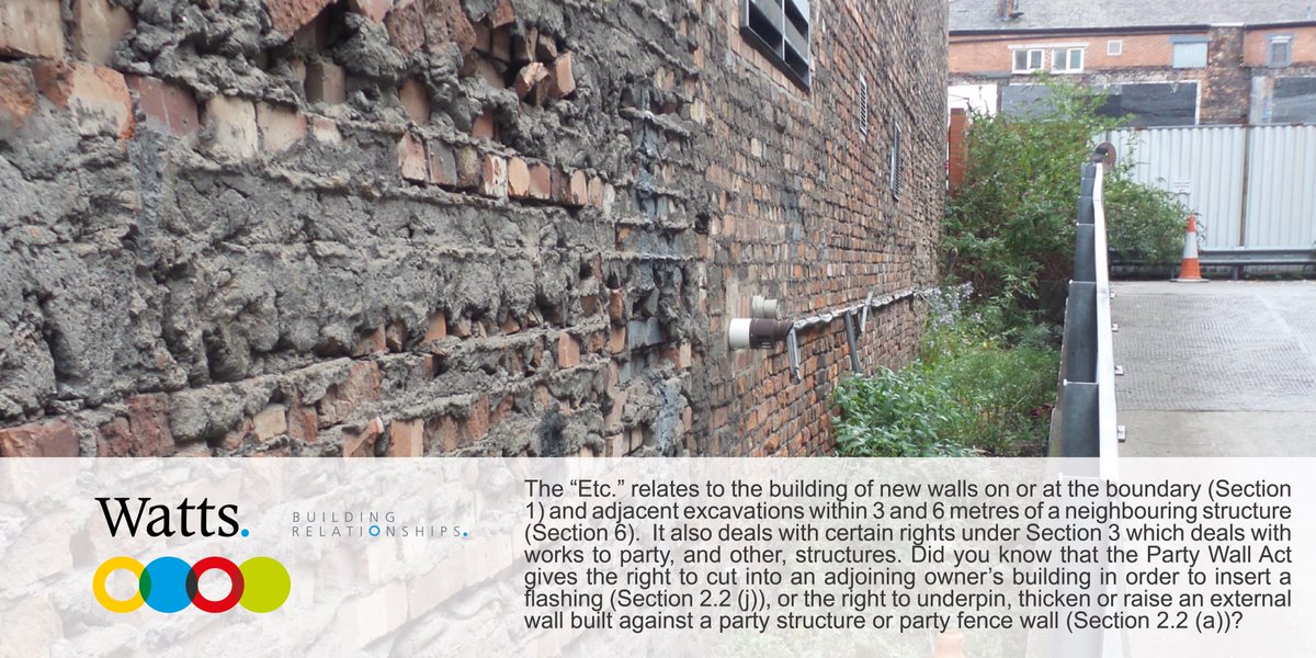 Watts_Group's tweet photo. #WattsAPCQuestion: Ready for the answer to this week's #APC Question on the Party Wall etc. Act? Let us know how you got on. To find out more about our Neighbourly Matters services, visit our website: https://t.co/J4n6NHj0Rl https://t.co/NhV2W0Jf9A