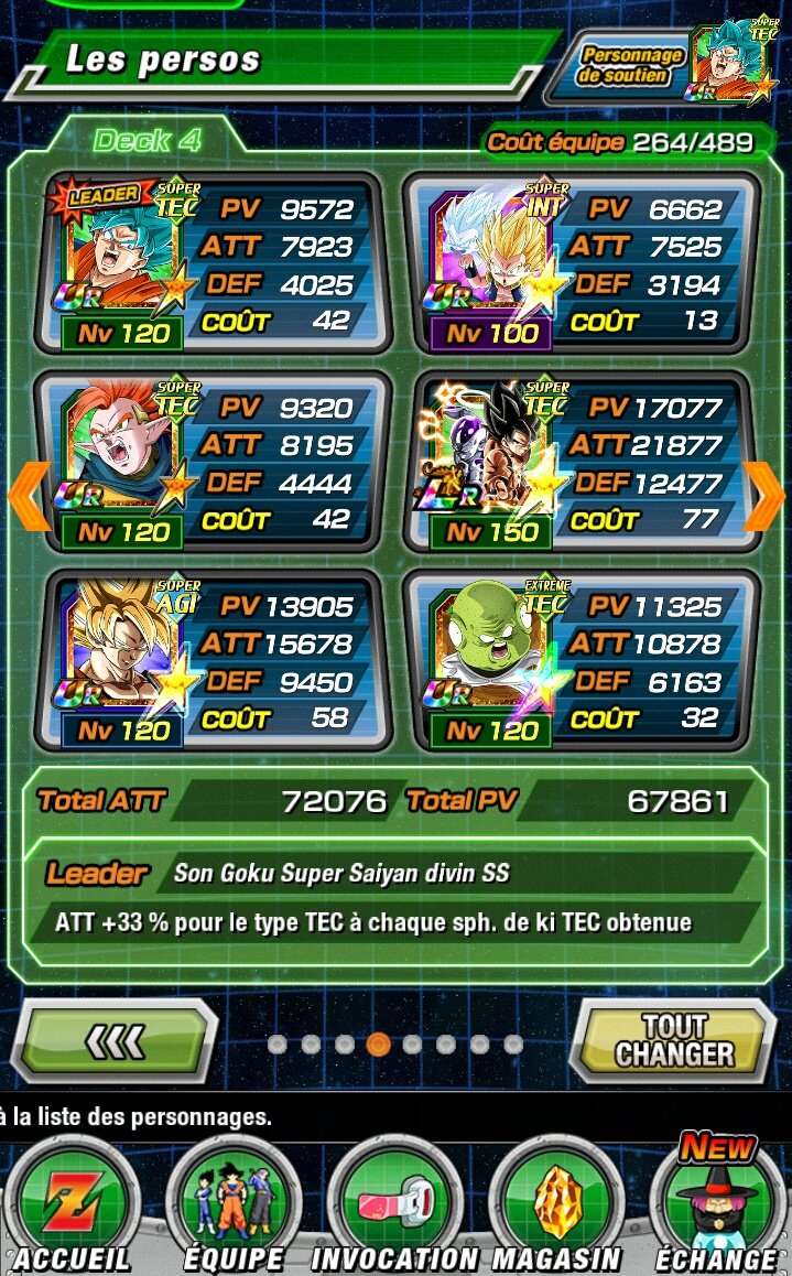 's tweet image. Bon bah j'ai eu du bol avec cette team la . reste plus qu'à ce que je parte en critique #dokkanbattle #punchmachine