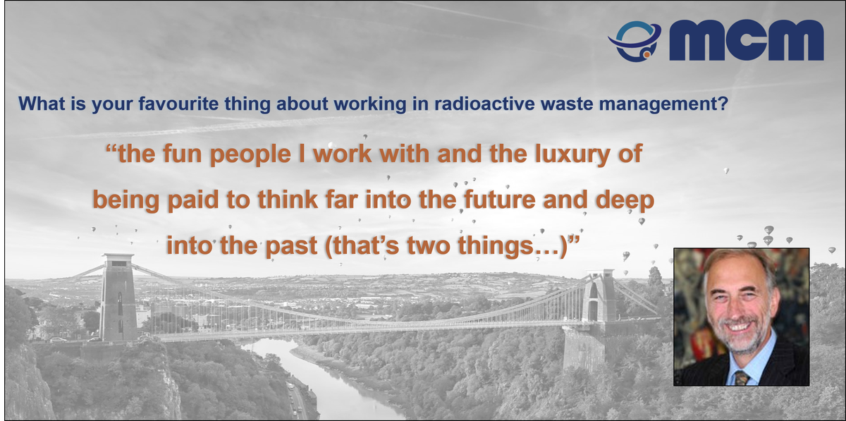 mcm_env's tweet photo. 'An interview with...' series - Insight into the radioactive waste management community. Questions to illuminate their personal and professional lives. We start with one of our founding partners, Professor Neil Chapman -  https://t.co/gcFJb3b5PV https://t.co/1hou2OUpab
