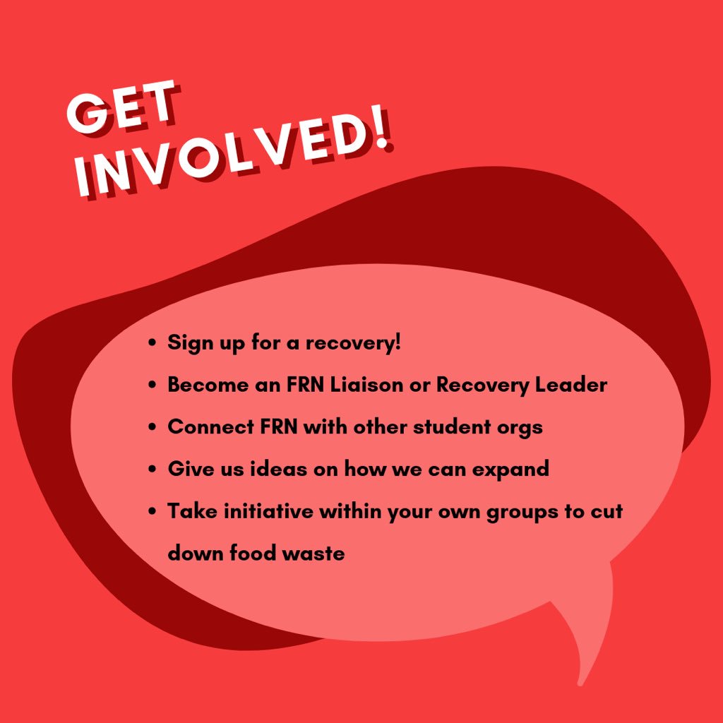 frnncsu's tweet photo. Looking to get involved with FRN and reducing food waste? It’s easy!
#ncsu #foodrecoverynetwork https://t.co/KGkC5HHhHx