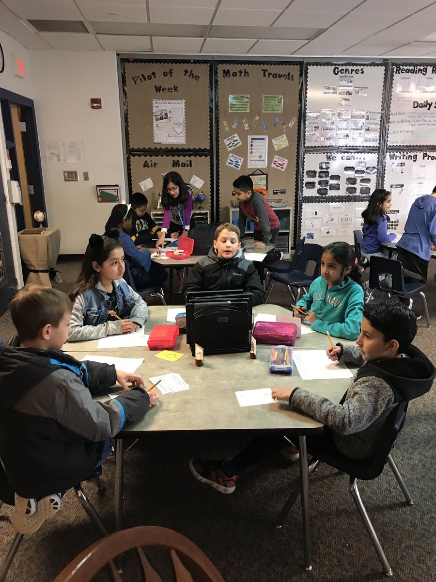 PVFlight406's tweet photo. We love our #EngagementStructures and our #Teamwork here in 406! These kiddos are big thinkers! #pvpride https://t.co/n7Dcd45KJH