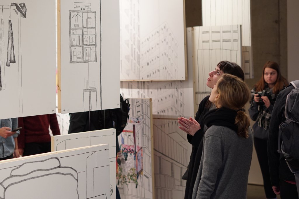 'T' Space and Steven Holl Foundation (@tspaceandsmhf) on Twitter photo Last Friday, Tatiana Bilbao’s travelling show “The House and the City: Two Collages” opened at Banvard Gallery of <a href="/knowltonosu/">KnowltonOSU</a> in Ohio. The exhibition began at ‘T’ Space last summer and will be on view at Banvard until March 1st. @Tabilbao Last Friday, Tatiana Bilbao’s travelling show “The House and the City: Two Collages” opened at Banvard Gallery of <a href="/knowltonosu/">KnowltonOSU</a> in Ohio. The exhibition began at ‘T’ Space last summer and will be on view at Banvard until March 1st. @Tabilbao