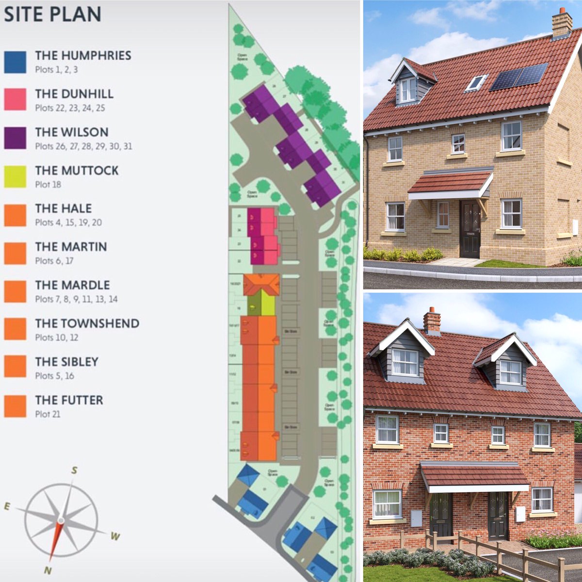 Welcome to The Finches.... a sneak peek of what's to come from this **Brand New** Development. Combining variety and unique identity whilst blending in with the Watton Community. Stay tuned for more updates... #staytuned #movehouse #newbuild #watchthisspace #community #sneakpeek
