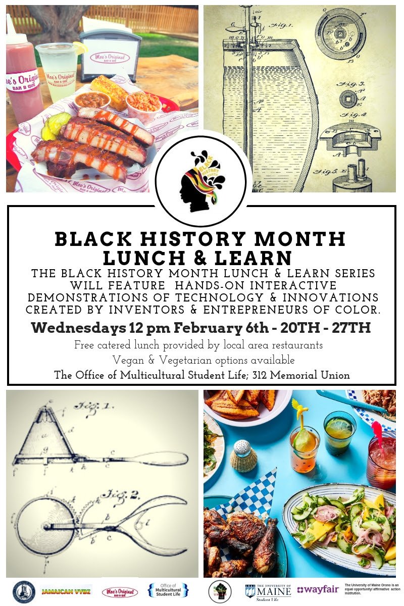 OipUmaine's tweet photo. February is #BlackHistoryMonth! Want to learn more? Join the UMaine Office of Multicultural Student Life in room 312 of the Memorial Union! https://t.co/ysOjziaIfr