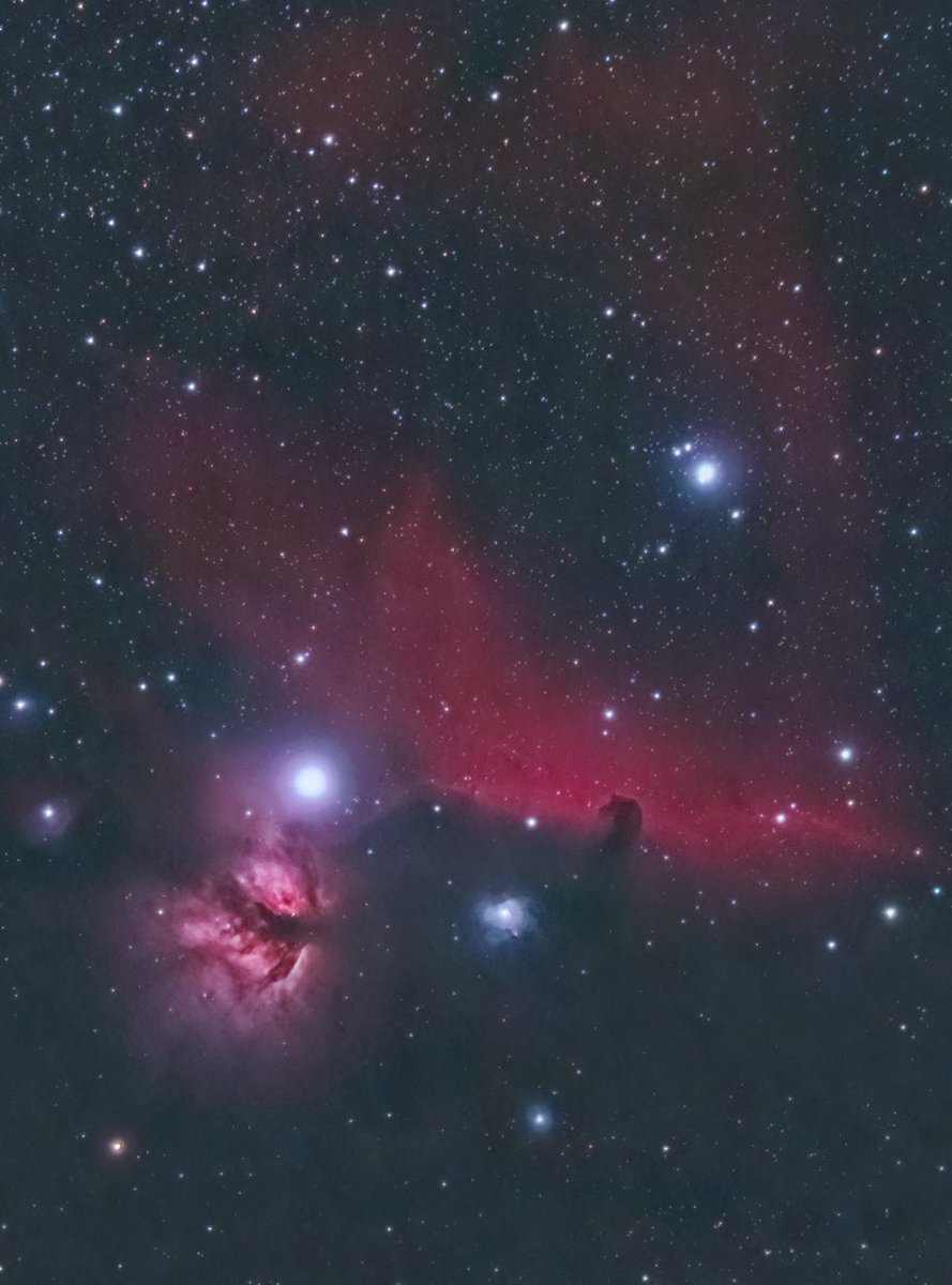 Woohoo it’s the weekend.  Of to Galway on Monday for the week. Here is the image taken last Friday of the Horsehead Nebula. Hope you guys like the results <a href="/blackrockcastle/">MTU Blackrock Castle Observatory</a> <a href="/JourneyCiaras/">CiarasJourney</a> <a href="/TPSIreland/">The Planetary Society IE</a> <a href="/sineaddesmond/">Sinéad Desmond</a> <a href="/ExploriumI/">Explorium Ireland</a> <a href="/ArmaghPlanet/">(old handle) Armagh Observatory & Planetarium</a> <a href="/TheFarthestFilm/">The Farthest Film</a> <a href="/AstronomyIRL/">Astronomy Ireland 🪐 🔭 🛰</a> <a href="/esa/">European Space Agency</a>