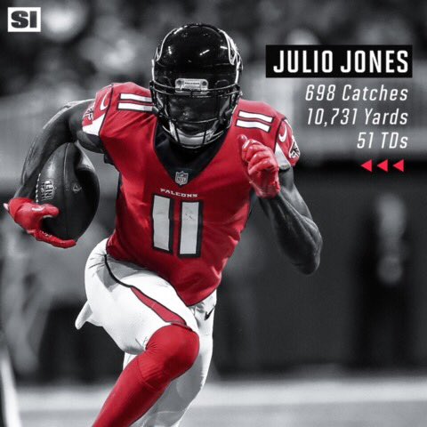 Happy 30th birthday to Julio Jones! Is he on his way to Canton? 