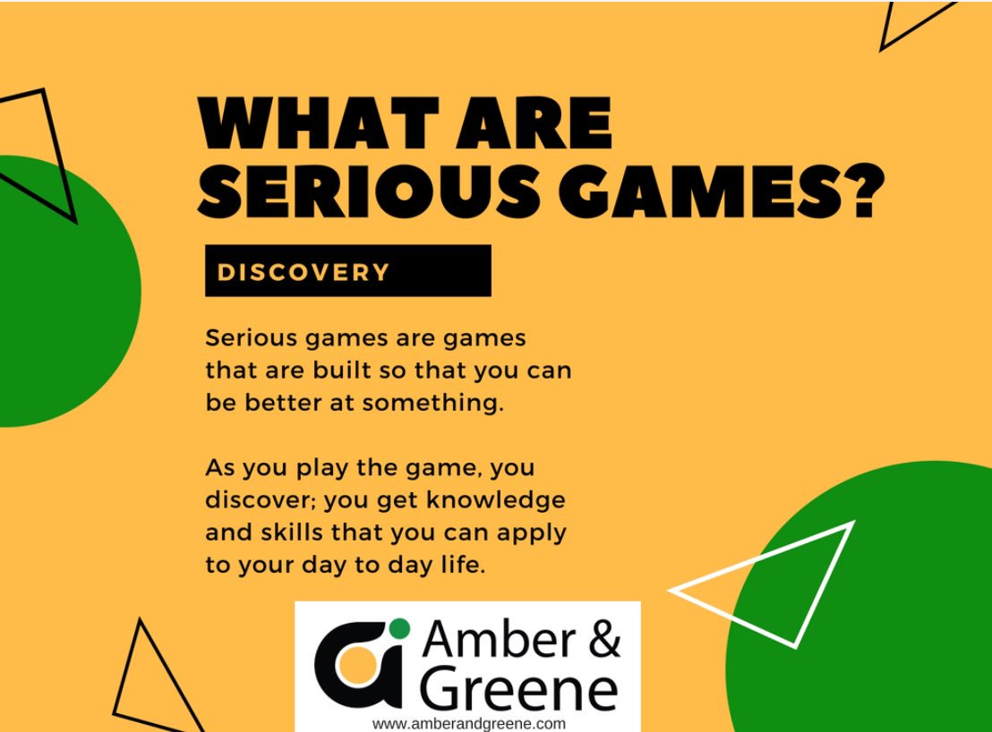 What are serious games?

Serious games or applied games are games designed for a primary purpose other than pure entertainment. They are often educational, generally have a serious agenda and focus on giving you key skills and/or knowledge. 

Serious games can be entertaining