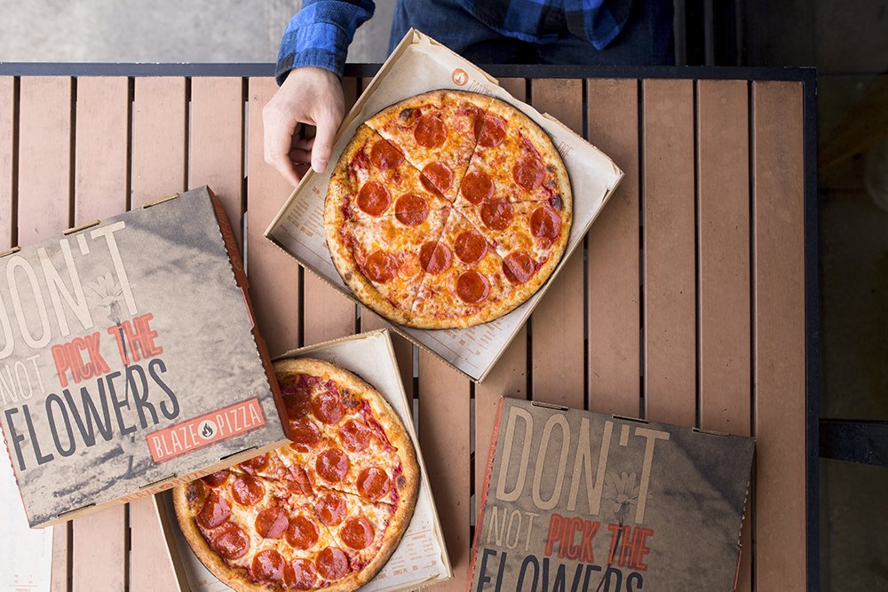 Because two pies are always better than one. Get 2 pepperoni pizzas for $10 when you order online (at participating U.S. locations)! 🔥🍕🔥🍕 order.blazepizza.com